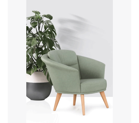 Relax Ahşap Ayaklı Tekli Kanepe