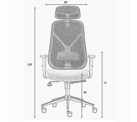 Optima Fileli Ofis Büro Yönetici Koltuk
