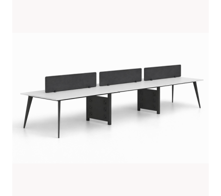 B Plan Altılı Workstation Masa ( 360 cm )