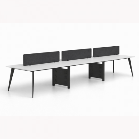 B Plan Altılı Workstation Masa ( 360 cm )