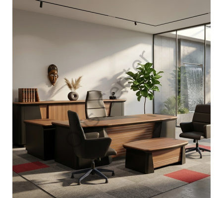 Han Vip Ofis Makam Takımı 250 cm Masalı