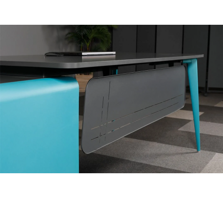 Ritim Etejerli Ofis Büro Masası 165 cm Masalı