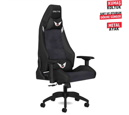 Titan TT PRO Siyah Kumaş Profesyonel Oyuncu Koltuğu