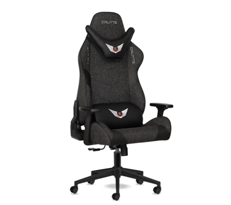 Samurai SS Kumaş Kırçıllı Siyah Kumaş Profesyonel Oyuncu Koltuğu