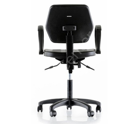 Rebo 532 PU Endüstriyel Sandalye Kolçaklı