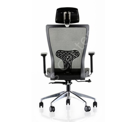 Quatro  Ayarlı Kol Müdür Koltuk Kromaj  Ayak