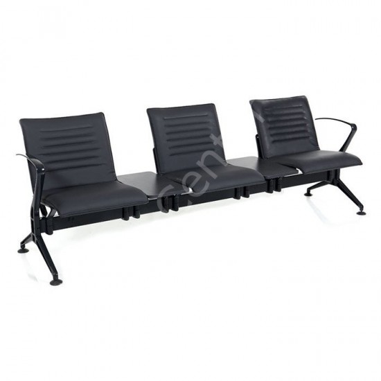 Line 552 Üçlü Ara Sehpalı Ofis ve Büro Bekleme Koltuk