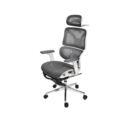 Capella Ayak Uzatmalı Çalışma Koltuk Beyaz