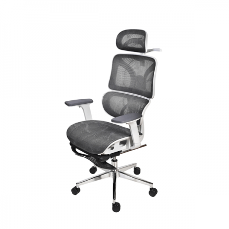 Capella Ayak Uzatmalı Çalışma Koltuk Beyaz