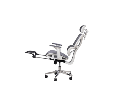 Capella Ayak Uzatmalı Çalışma Koltuk Beyaz