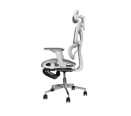 Capella Ayak Uzatmalı Çalışma Koltuk Beyaz
