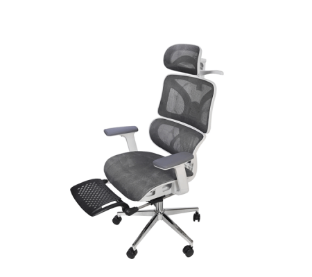 Capella Ayak Uzatmalı Çalışma Koltuk Beyaz