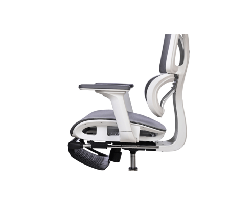 Capella Ayak Uzatmalı Çalışma Koltuk Beyaz